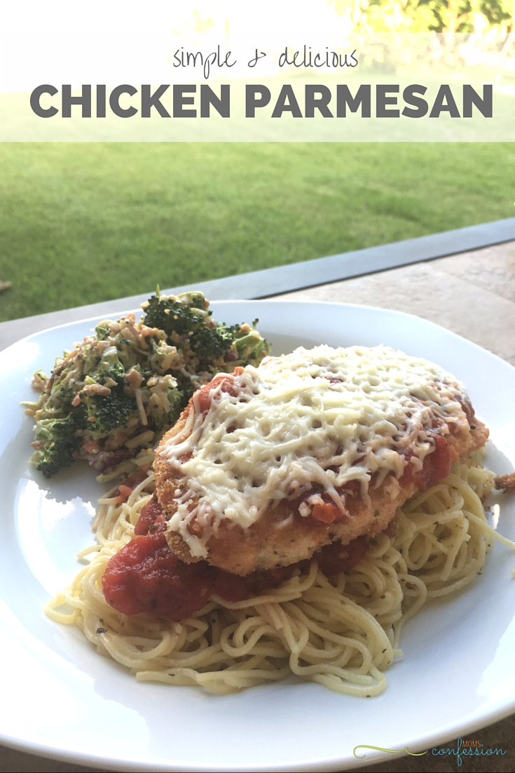 Simple Dinner Idea: Easy Chicken Parmesan Recipe