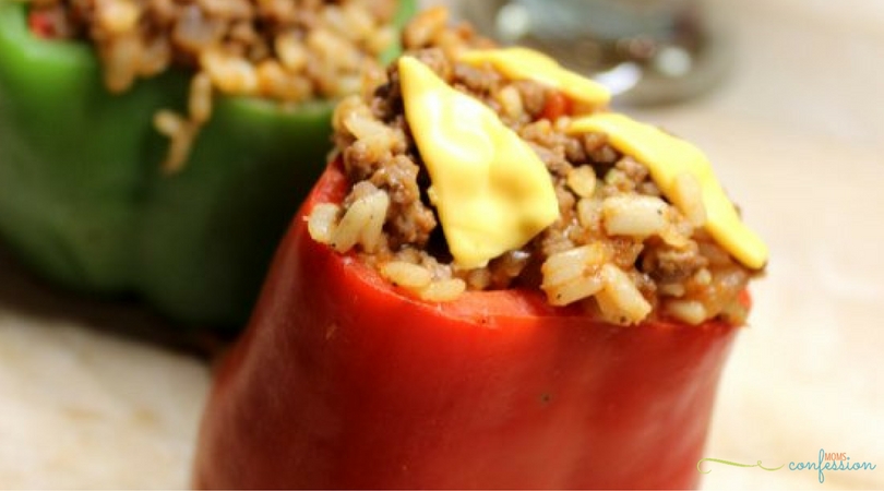 These easy stuffed peppers are great on a cool evening and dinner is ready in less than 30 minutes. Take back dinnertime with this stuffed pepper recipe.