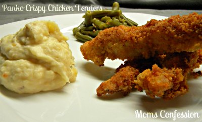 Quick and Easy Meal Idea for Families – Baked Panko Chicken Tenders