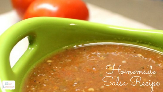 This easy homemade salsa recipe is a staple in our home and it can be in yours too! Try this easy salsa recipe today and enjoy with friends and family.