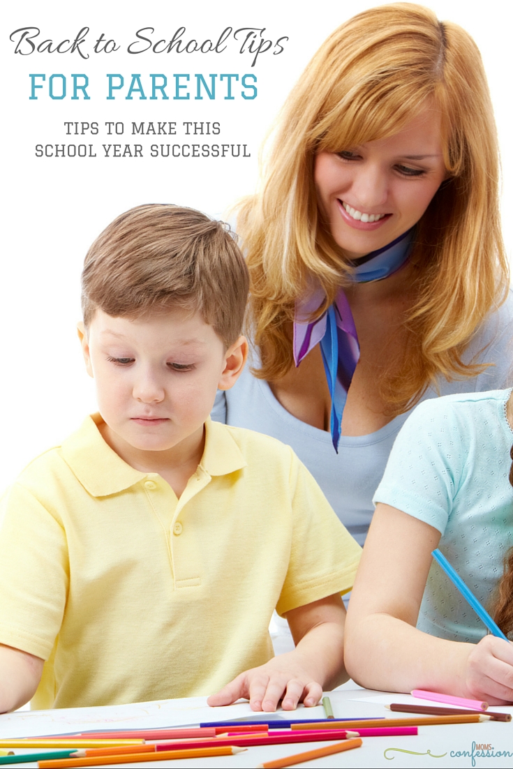 Back to School Tips for Parents