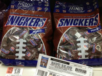 save on snickers minis