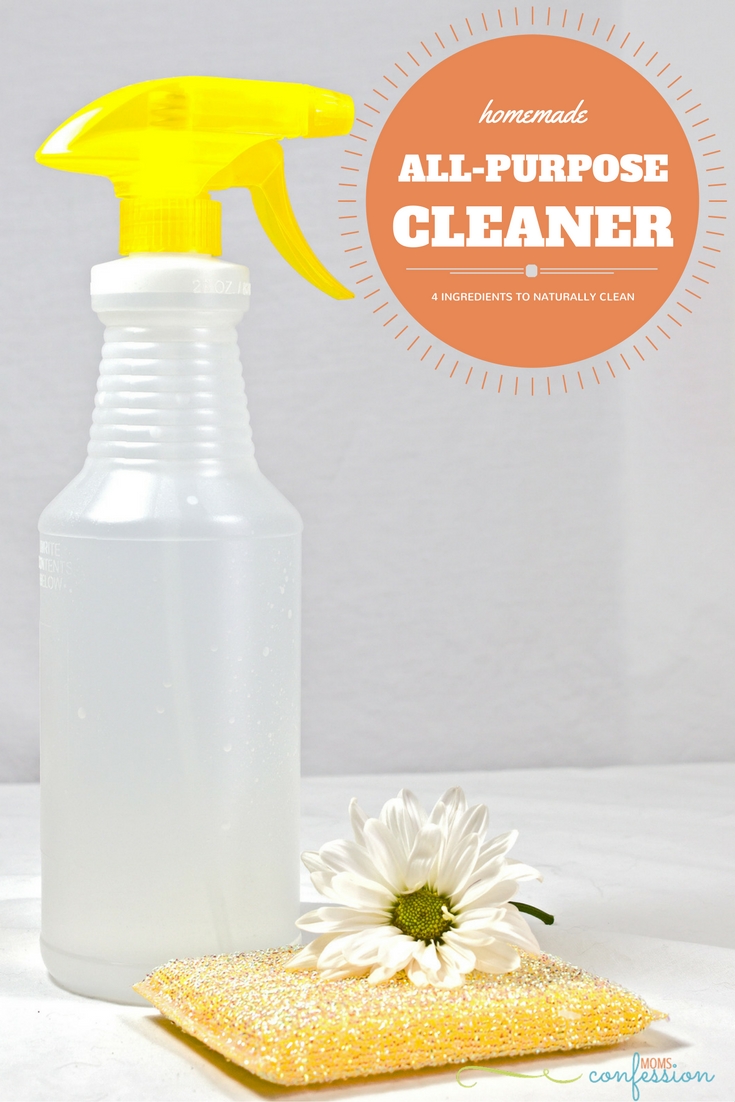 4 Ingredient Natural DIY All Purpose Cleaner