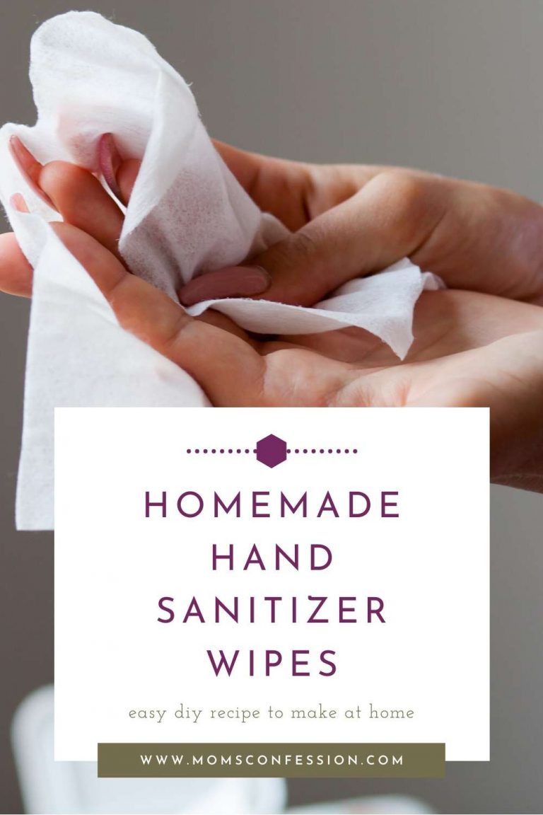 Homemade Hand Sanitizer Wipes