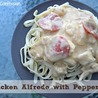 Put a spin on the traditional homemade chicken alfredo that's loaded with flavor when you make this chicken alfredo recipe with pepperoni!