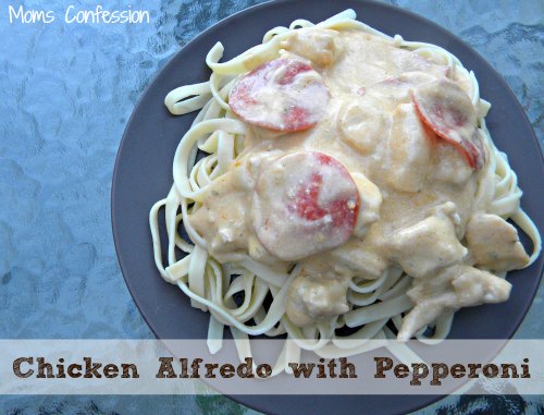 Put a spin on the traditional homemade chicken alfredo that's loaded with flavor when you make this chicken alfredo recipe with pepperoni! Put a spin on the traditional homemade chicken alfredo that's loaded with flavor when you make this chicken alfredo recipe with pepperoni!