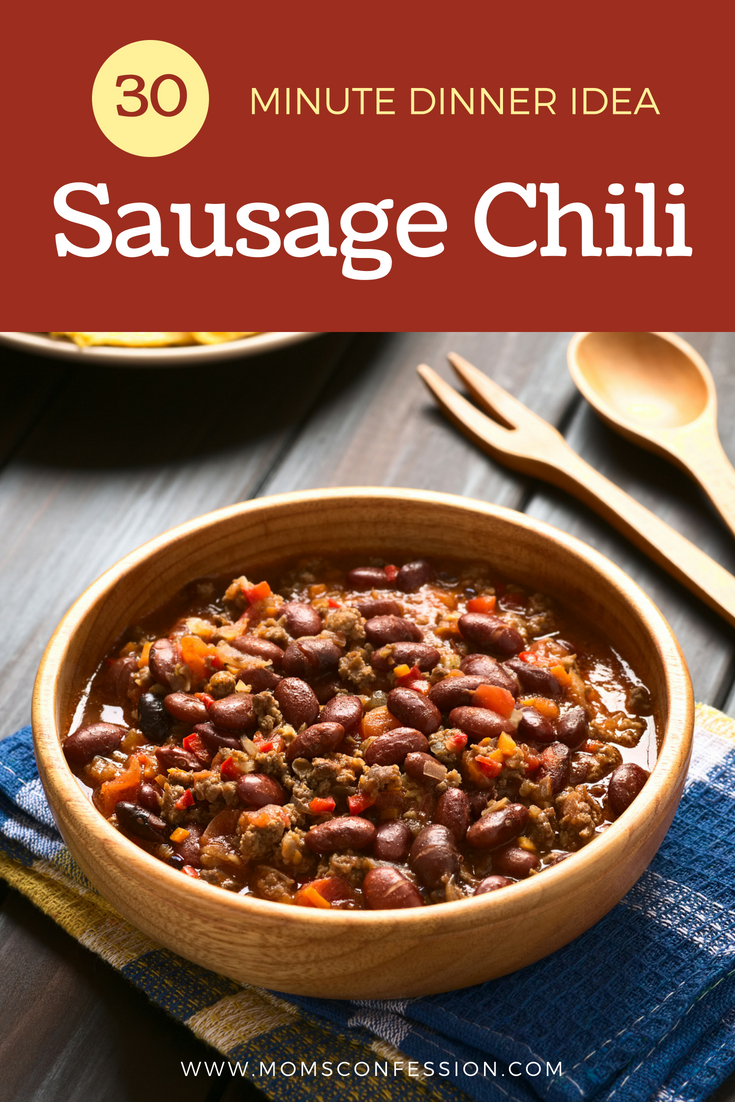 Sausage Chili Recipe – Perfect 30 Minute Dinner Idea for Fall