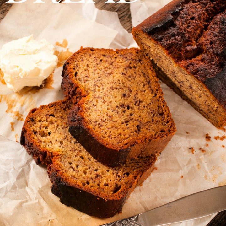 Banana nut bread recipes are a dime a dozen on the internet, but the sweet smell of this bread recipe baking makes my heart go pitter patter. It's so good!