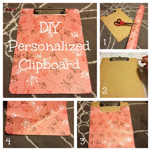 How to Make a Custom Personalized Clipboard for Everyday Use