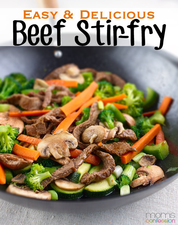 Simple and easy make this beef stir-fry recipe a go to for our family. You must try this simple dinner idea with your family tonight!