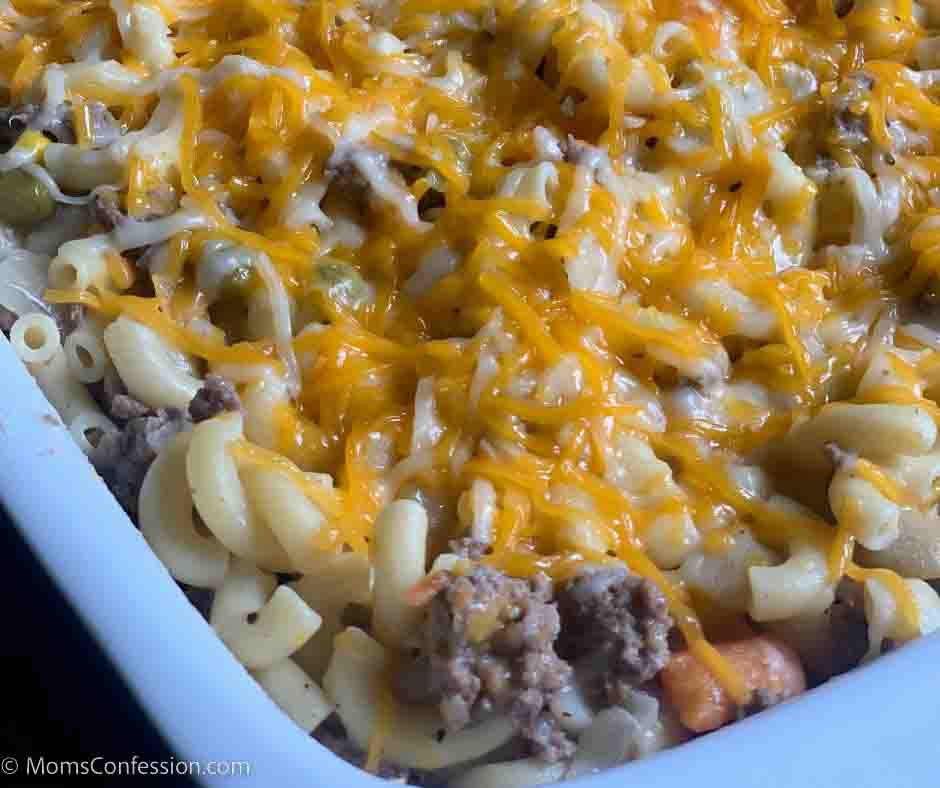 Simple and Easy Ground Beef Casserole Dinner Recipe