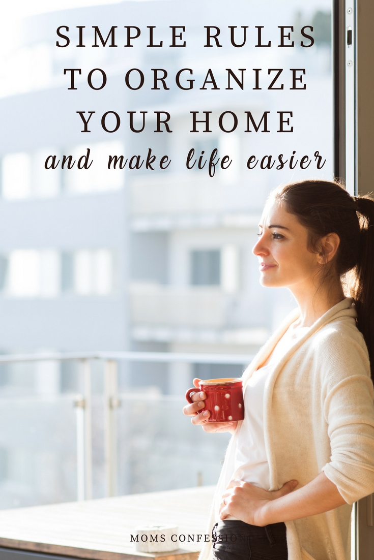 These simple rules to organize your home will help you make life easier so you can enjoy a blissful lifestyle with your family and friends.