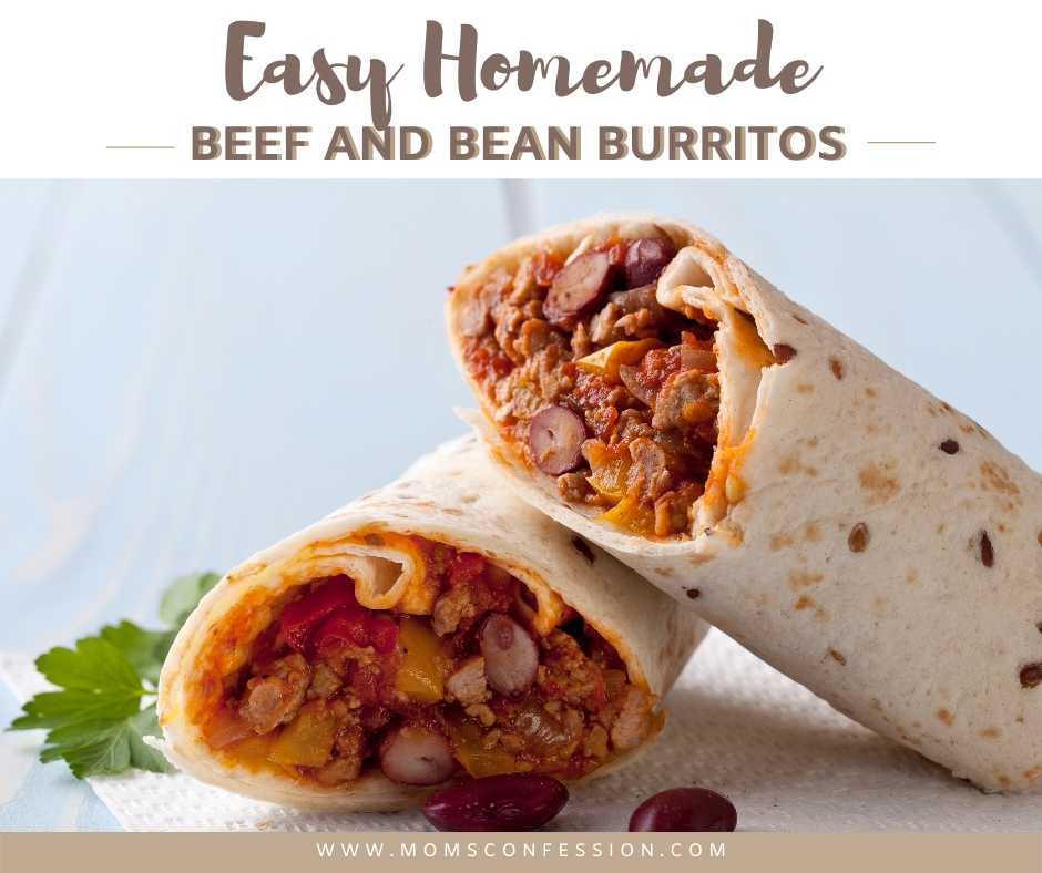 Beef & Bean Burrito