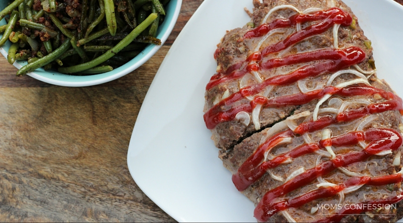 You have to try this Simple, easy and delicious meatloaf recipe! It's a tried and true family recipe that was passed down by my momma for all of us to enjoy! 