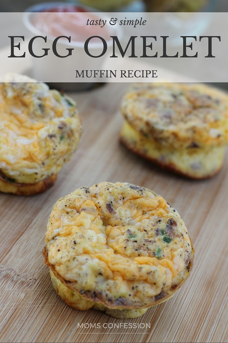 Easy Breakfast Meal Idea – Easy Muffin Tin Omelets Recipe