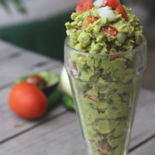 My mom has a way of making any Tex-Mex dish appealing and scrumptious, but this homemade guacamole recipe is perfect! I'd say it's the best damn guacamole.