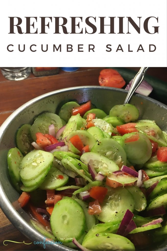 The long hot days of summer are upon us and light dishes are on the menu. A refreshing cucumber salad is the best summer salad side dish for a light meal.