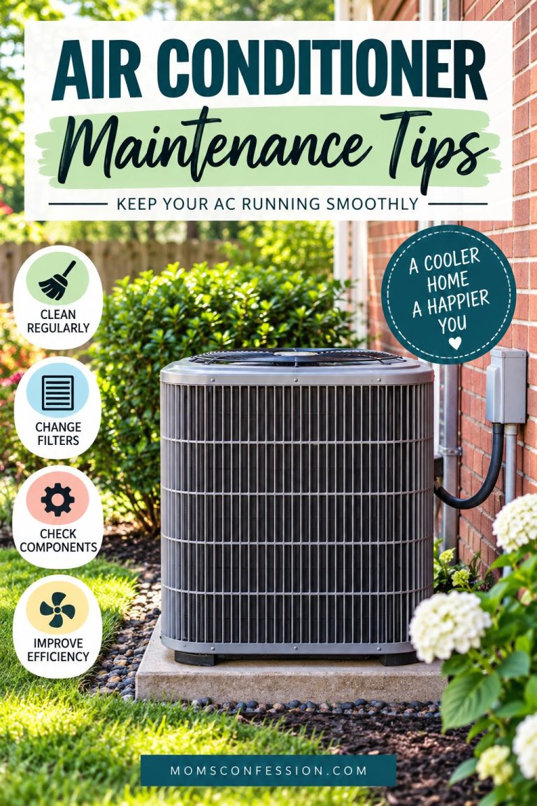 Air conditioner maintenance tips to keep your AC running smoothly, improve efficiency, and keep your home cool.
