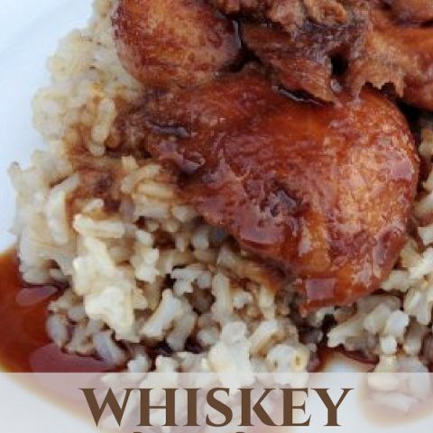 whiskey chicken dinner idea