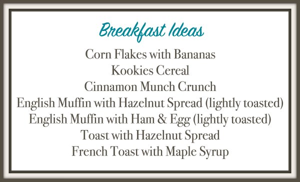 aldi meal plan breakfast ideas