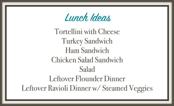 aldi meal plan lunch ideas