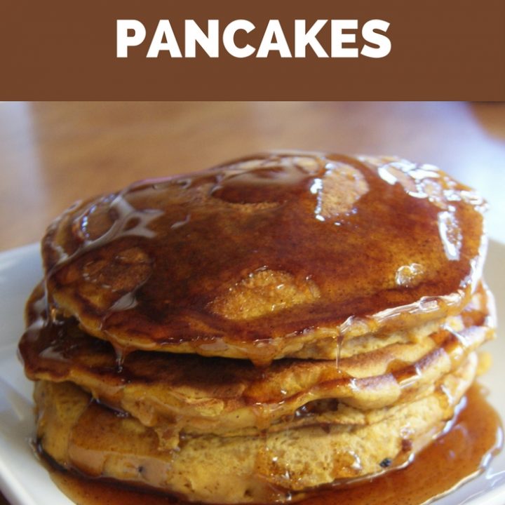 Pumpkin Pancakes are a great way to wake up to a crisp and cool fall morning. These pumpkin spice pancakes are filling and flavorful with all the amazing spices of fall.