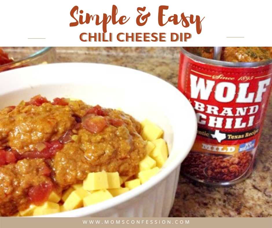 Simple & Easy Wolf Brand Chili Cheese Dip