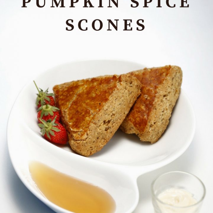 These delicious pumpkin spice scones pair well with a rich cup of hot coffee. You must try this fall recipe idea today. They are SO GOOD!