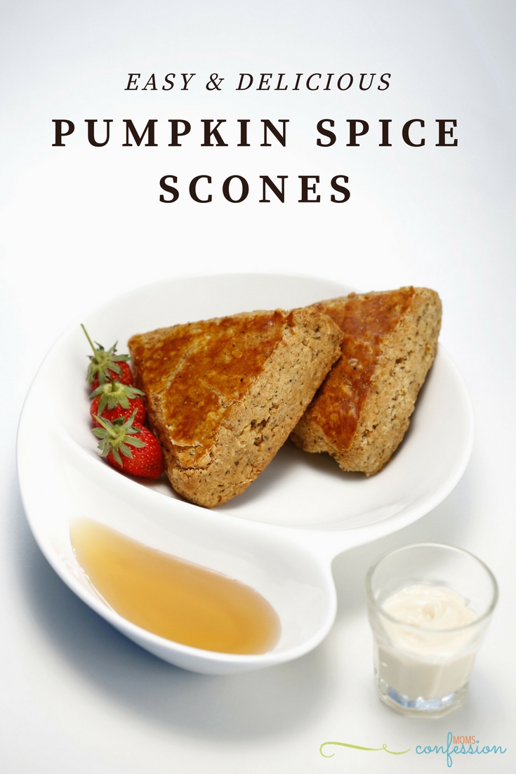 These delicious pumpkin spice scones pair well with a rich cup of hot coffee. You must try this fall recipe idea today. They are SO GOOD!