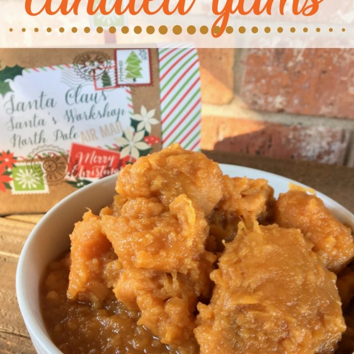 These sweet southern style candied yams are the perfect side dish for any holiday dinner. You must try them this holiday season!