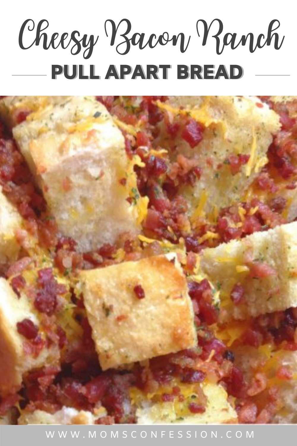 Cheesy Bacon Ranch Pull Apart Bread Recipe