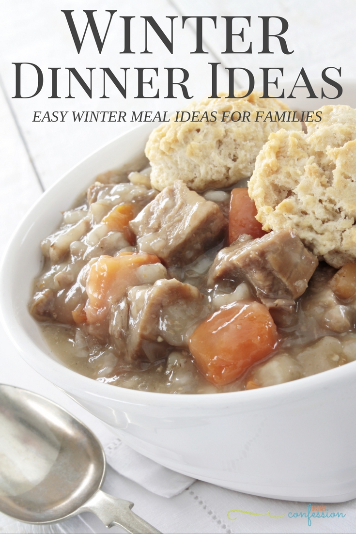 Winter Dinner Ideas