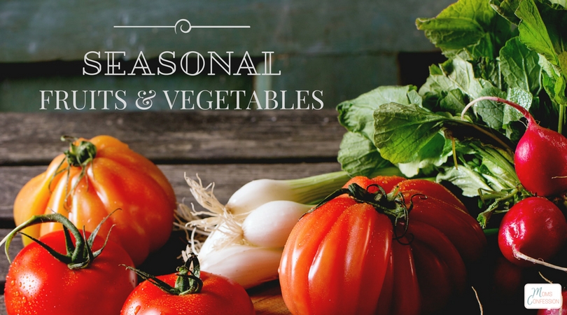 Knowing what seasonal fruits and vegetables are available is key when you're planning meals for your family. Use this list to create seasonal meals your family will love!