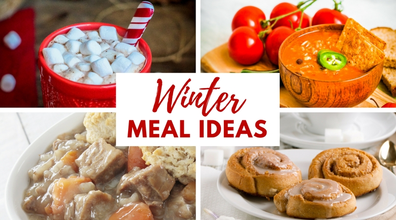 Looking for Winter Meal Ideas? Check out these simple and easy winter meals to enjoy with family around the table all season!