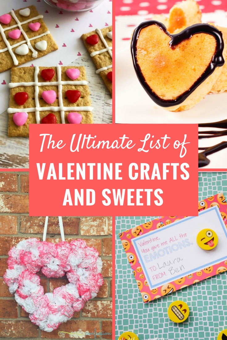 The Ultimate List of Valentine’s Day Ideas for Crafts and Sweets