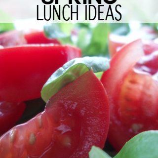 Easy spring lunch ideas are a great way to lighten up your meals as the seasons change. With these simple spring meal ideas, you can do just that!