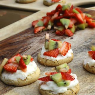 mini fruit pizza cookies recipe