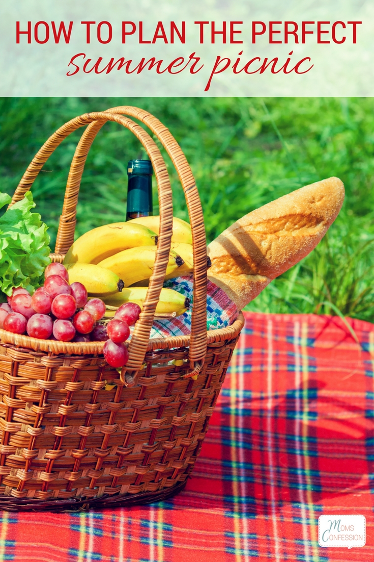 picnic basket on a blanket