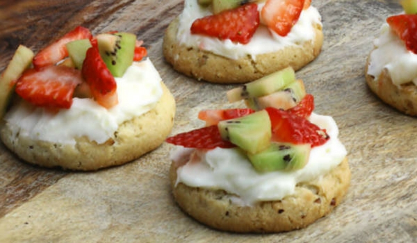 pecan sandies mini fruit pizza cookie recipe