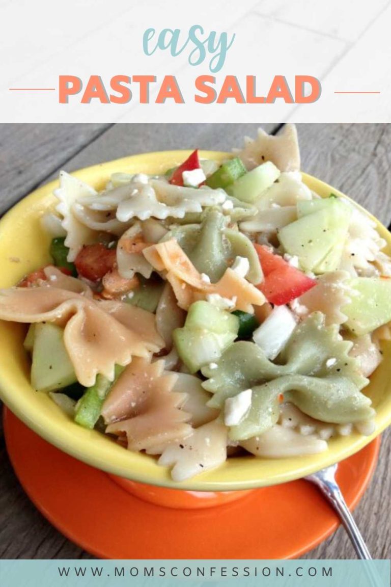 Easy Pasta Salad Recipe with Italian Dressing