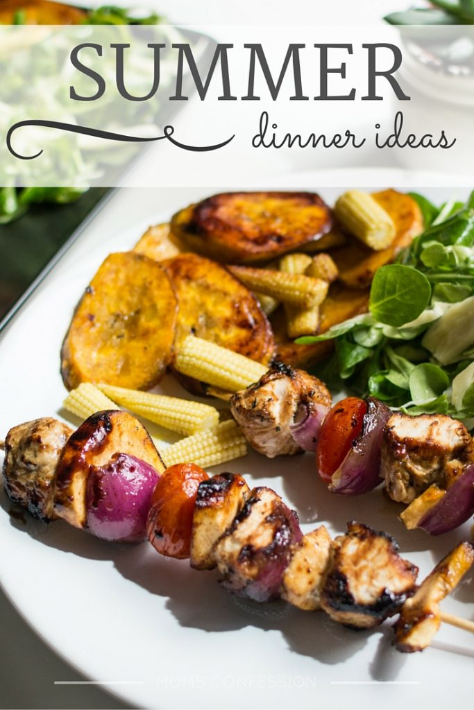 These summer dinner ideas are perfect for enjoying a summer meal outside. Enjoy all of these delicious meal ideas with your family this summer.