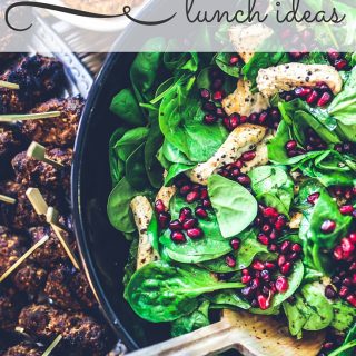 These summer lunch ideas will fill you up and cool you off. Not only are the delicious, they're also healthy and super easy to make. You could even pack up any of these lunch ideas for a summer picnic with the entire family!