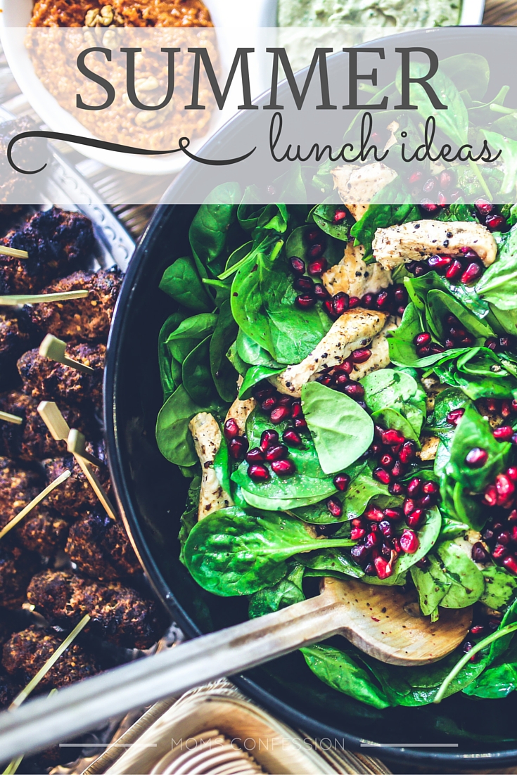 These summer lunch ideas will fill you up and cool you off. Not only are the delicious, they're also healthy and super easy to make. You could even pack up any of these lunch ideas for a summer picnic with the entire family!