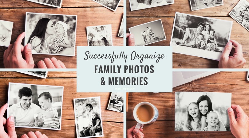 These 5 steps to successfully organize family photos and memories will help you get organized so you can cherish your memories for years.