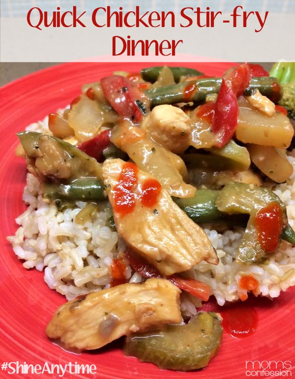 Cooking semi-homemade meals can be a great way to save money and also get dinner on the table in a hurry. Try this quick chicken stir-fry tonight and enjoy dinner in 15 minutes!