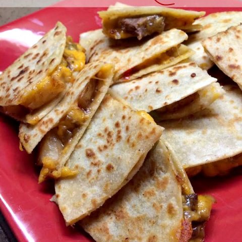 Quick Steak & Potato Quesadillas