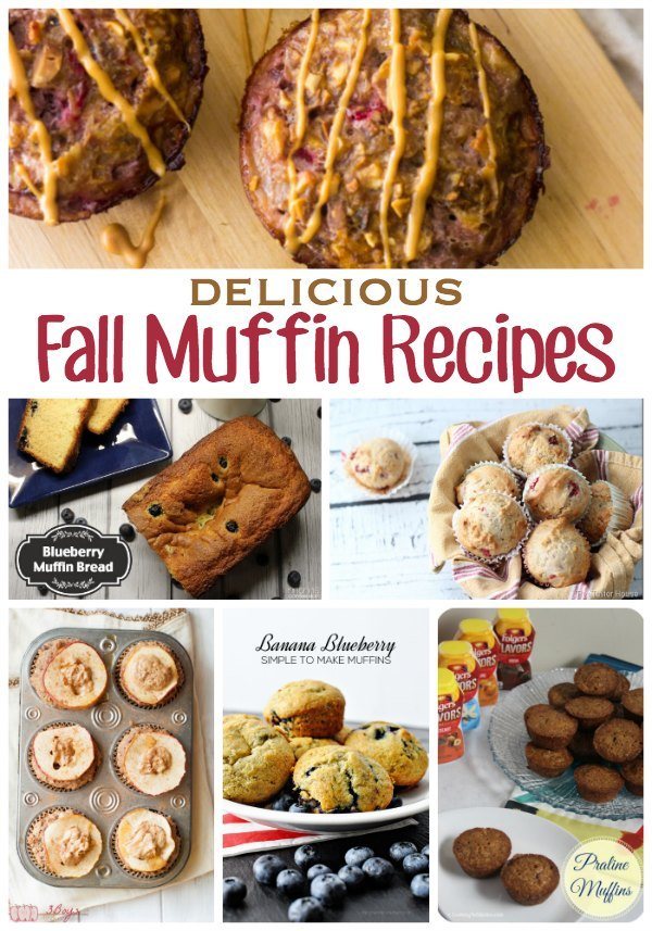 Delicious Fall Muffin Recipes for the season!! YUM!