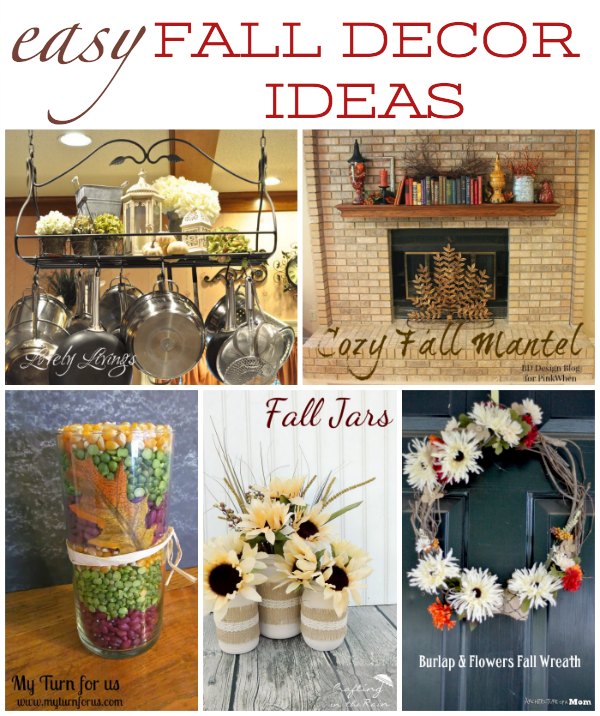 Easy fall decor ideas for the season!