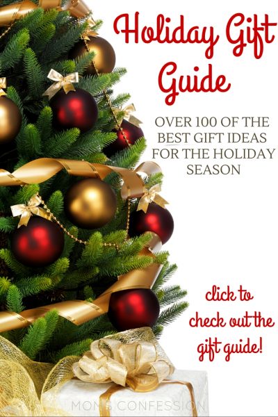 Moms Confession has the Best Holiday Gift Guide Online! See over 100 of the best gift ideas for the holiday season in one place!