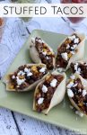 These stuffed taco shells are a little spicy and pack a Tex-Mex punch! Try these stuffed tacos for your next Taco Tuesday meal...everyone will love them!